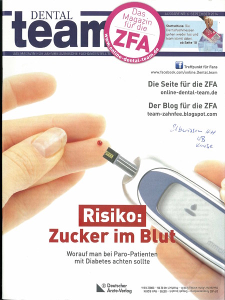Dental Team - Ausgabe 6 - September 2014