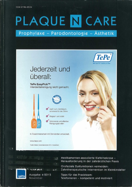 Plaque N Care - Ausgabe 4 - November 2015