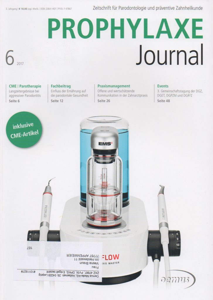 Prophylaxe Journal - Ausgabe 6 - 2017